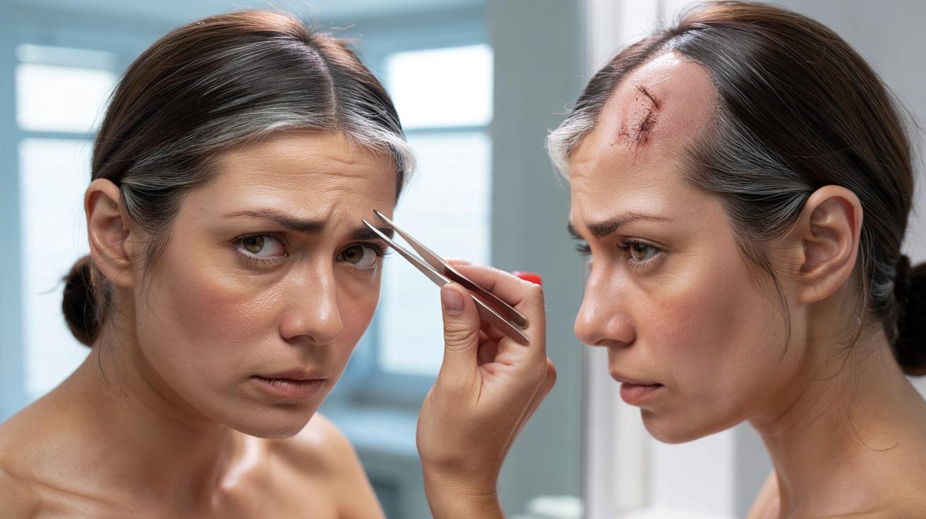 Wyrywasz siwe włosy, żeby je ukryć? Skutki mogą cię zaskoczyć