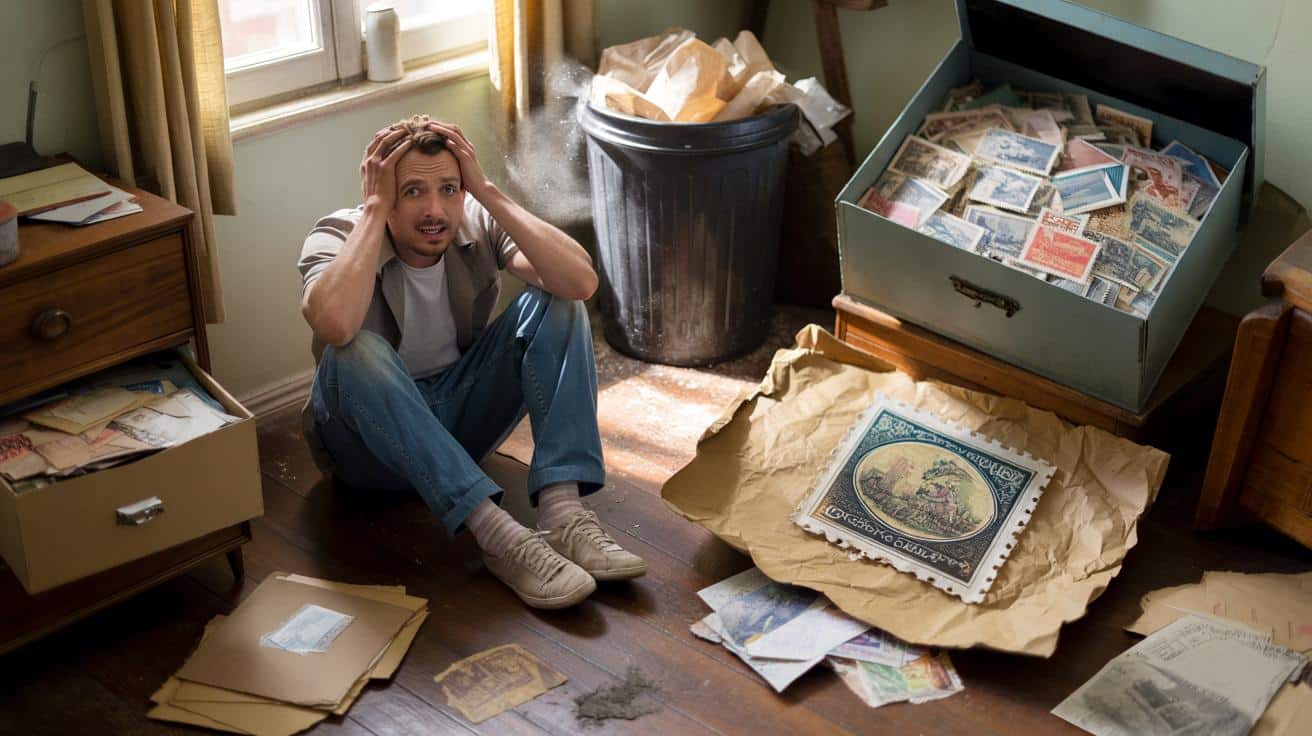 Wyrzucił stary znaczek, a chwilę później dowiedział się, że wart jest fortunę