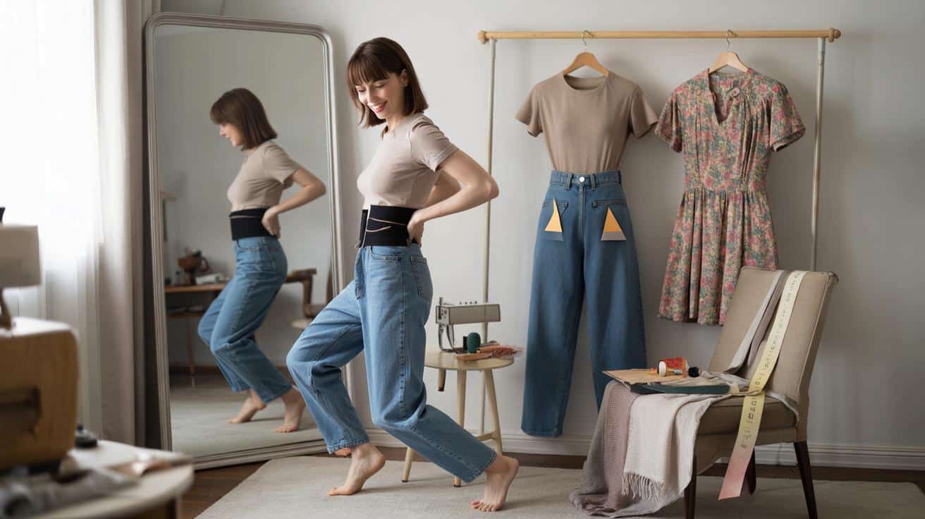 Za małe ubrania vintage? Trik na plus jeden rozmiar w 5 minut