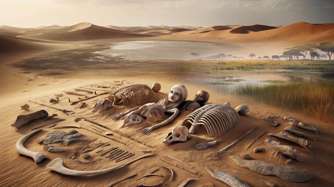 Zakazany obszar Sahary skrywa wielki cmentarz sprzed 10 tysięcy lat