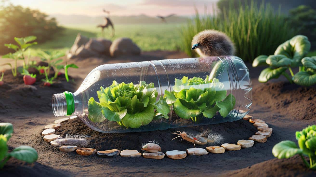 Zamiast granulek na ślimaki: prosty trik z butelką ratuje sałatę