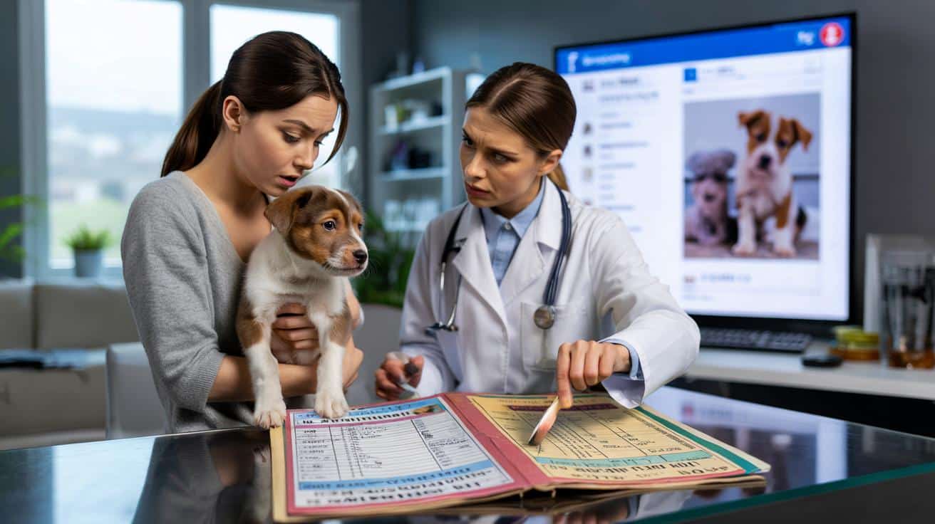 Zapłaciła 450 euro za szczeniaka z Facebooka. Weterynarz ujawnia szokującą prawdę o dokumentach
