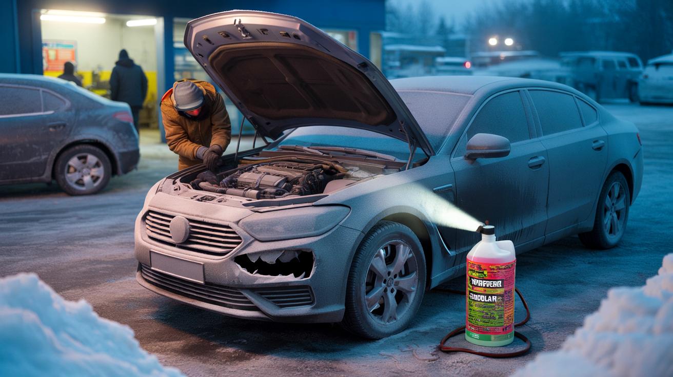 Zapominasz o płynie do chłodnicy zimą? Oto co naprawdę może pęknąć w aucie