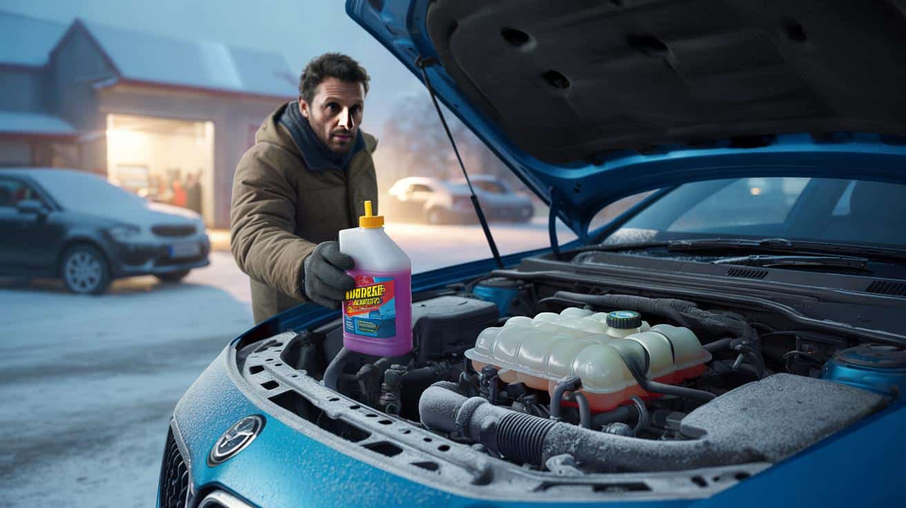Zapominasz o płynie przeciwzamarzaniowym? Zimą możesz zabić silnik jednym błędem
