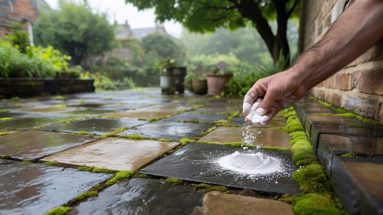 Zapomniałam o wrzątku. Ogrodnik pokazał mi trik na mech, który działa w 48 godzin