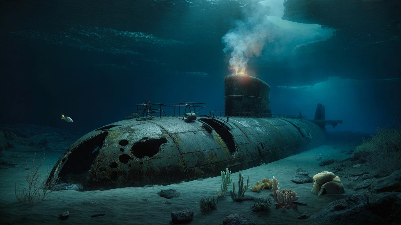 Zapomniana bomba z głębin: radziecki okręt podwodny wciąż zatruwa Morze Norweskie