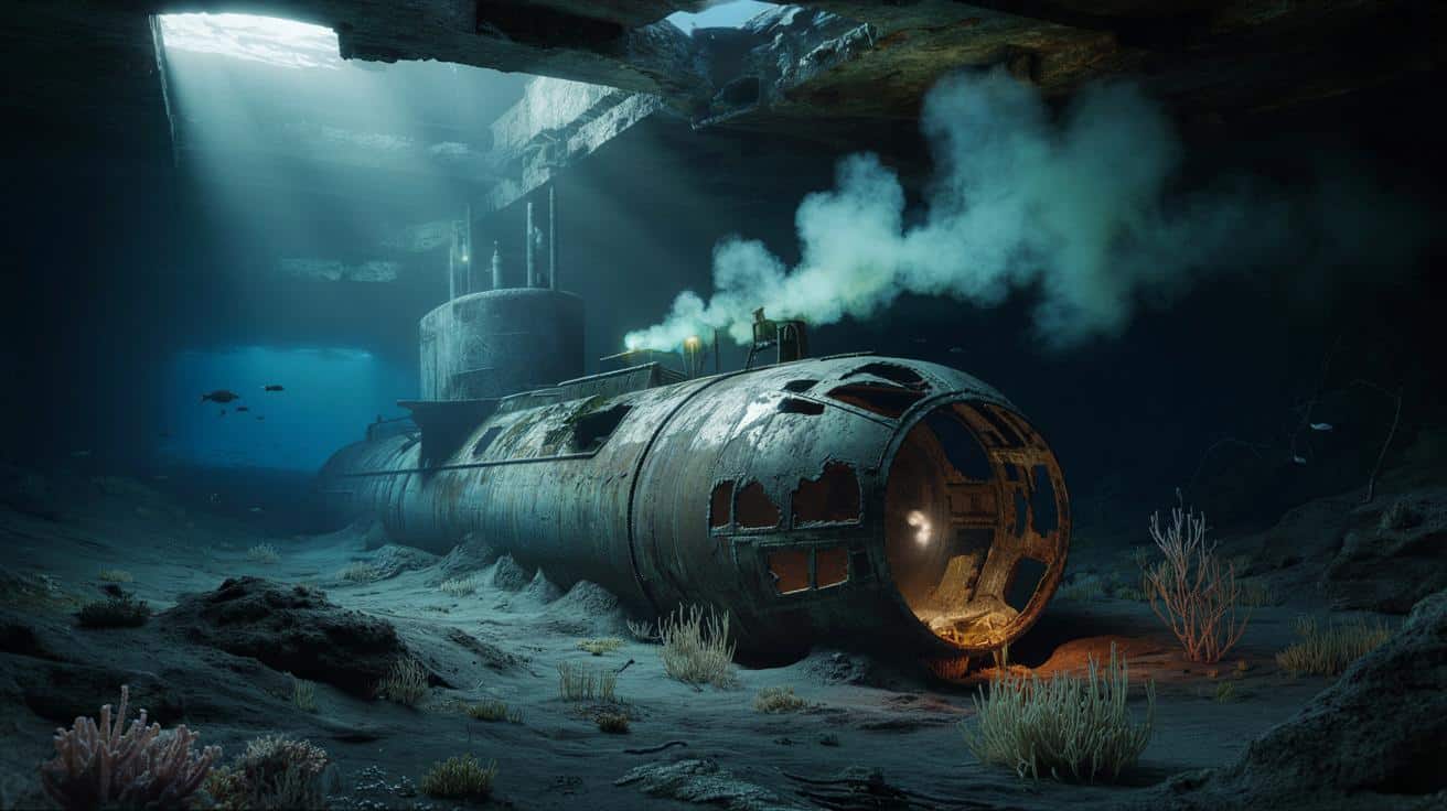 Zapomniany okręt z zimnej wojny sączy radioaktywne odpady do morza