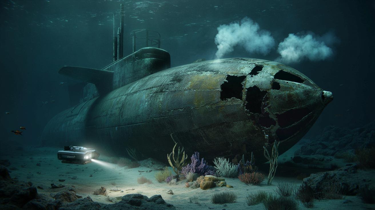 Zapomniany radziecki okręt podwodny sączy promieniowanie w morzu Norweskim