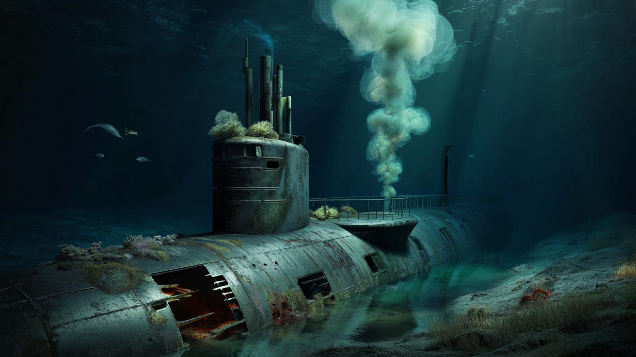 Zapomniany radziecki okręt truje Morze Norweskie od 1989 roku