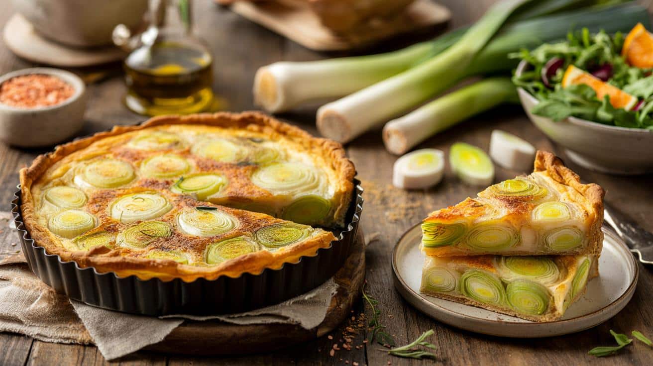 Zapomnij na zapiekanki i zupy: placek z pora, który robi furorę zimą