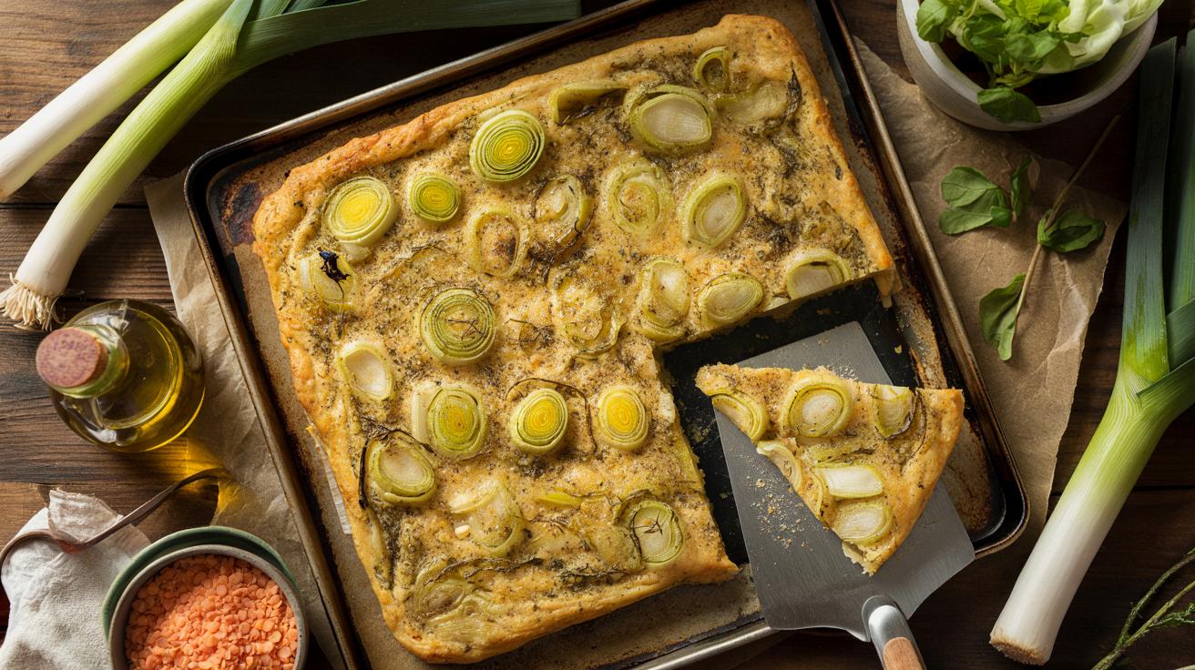 Zapomnij na zapiekanki i zupy. Ta „pizza” z pora robi furorę zimą
