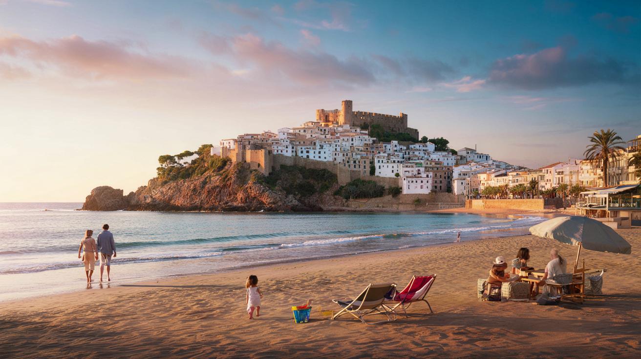 Zapomnij o Barcelonie: hiszpański kurort Peñíscola wciąż bez tłumów