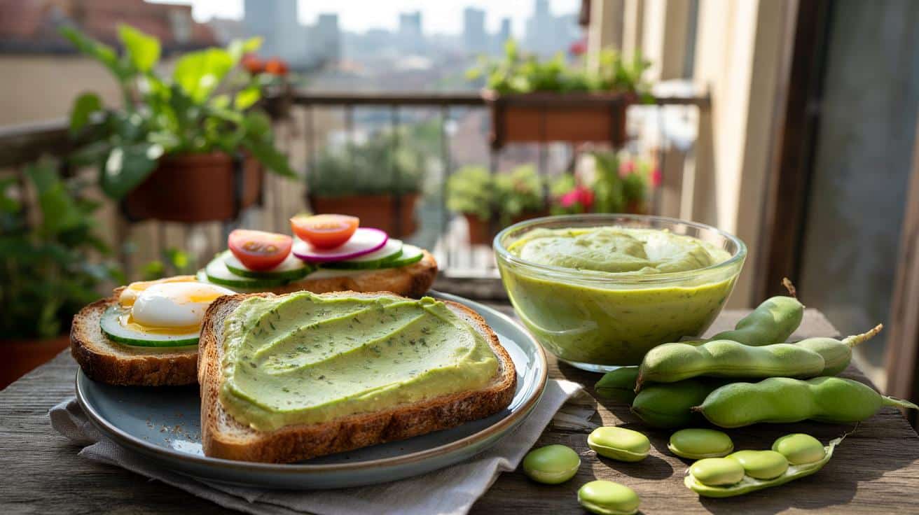 Zapomnij o drogich awokado. Ten prosty warzywny krem z balkonu rządzi na tostach