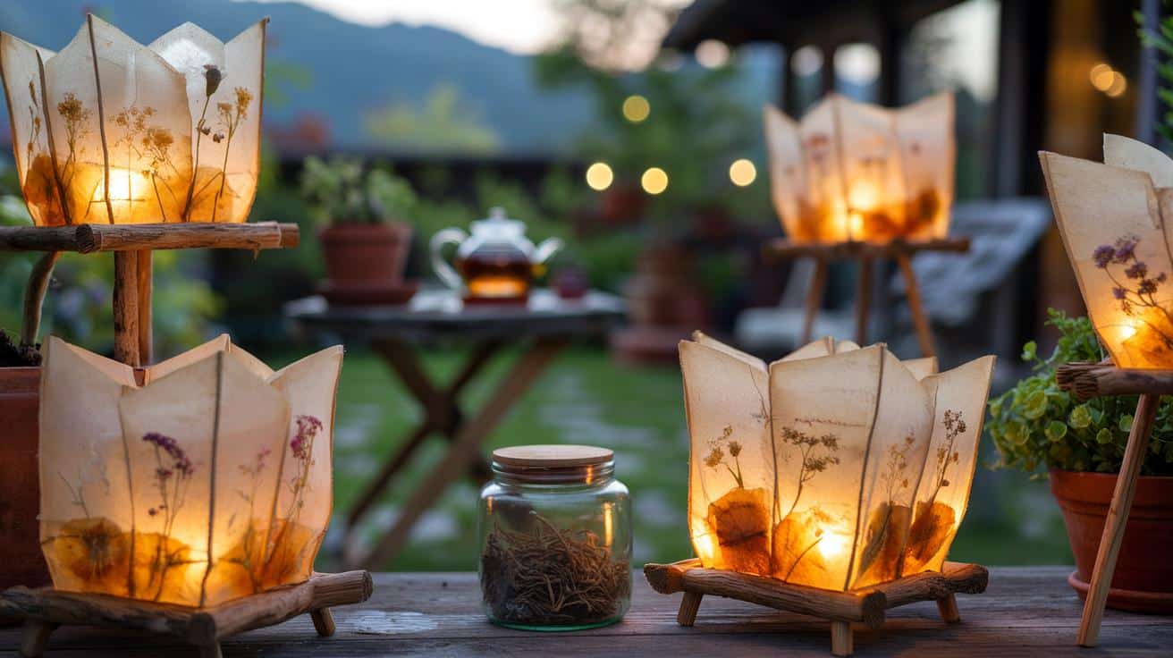 Zapomnij o drogich lampkach ogrodowych. Ten kuchenny odpad robi magię