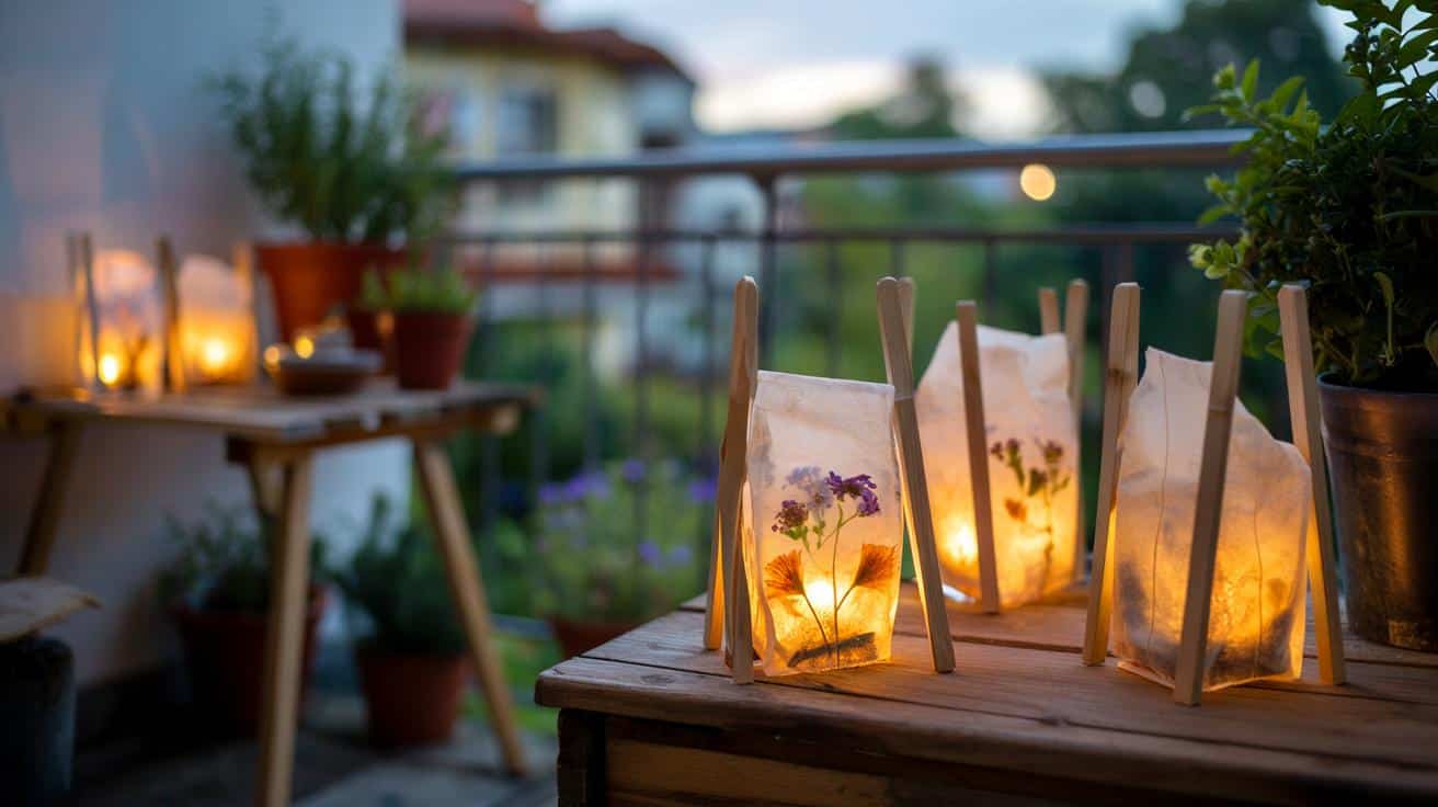 Zapomnij o drogich lampkach ogrodowych: z torebek po herbacie zrobisz bajkowe latarenki