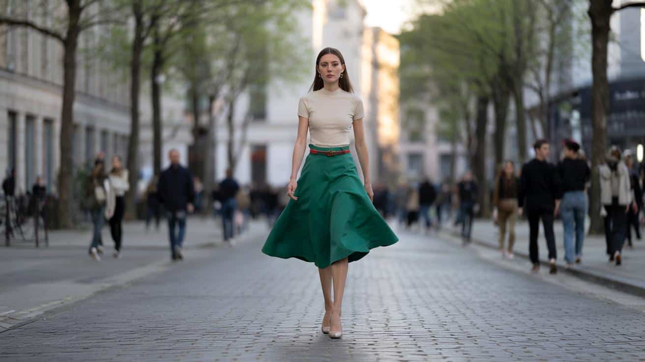 Zapomnij o dżinsowej spódnicy: ten fason wysmukla figurę na wiosnę 2026