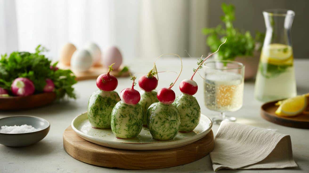 Zapomnij o nudnych rzodkiewkach z masłem. Ten trik robi wrażenie na wielkanocnym stole