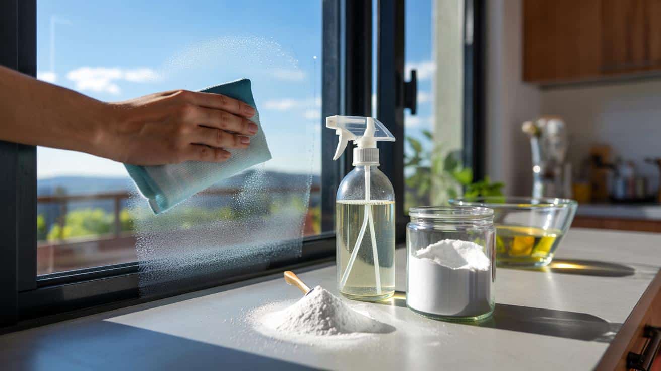 Zapomnij o occie. Ten kuchenny proszek daje szyby bez smug