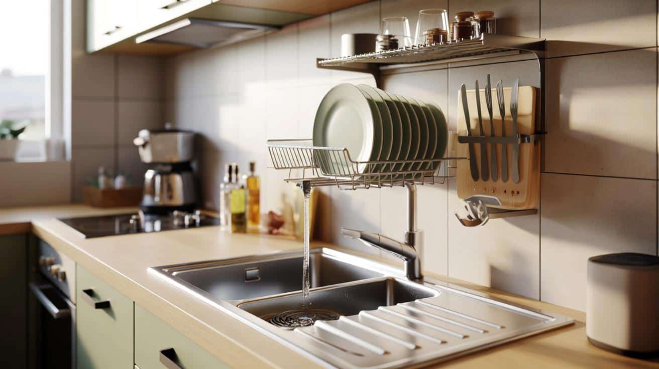 Zapomnij o ociekaczu przy zlewie: ten sprytny patent robi porządek w kuchni