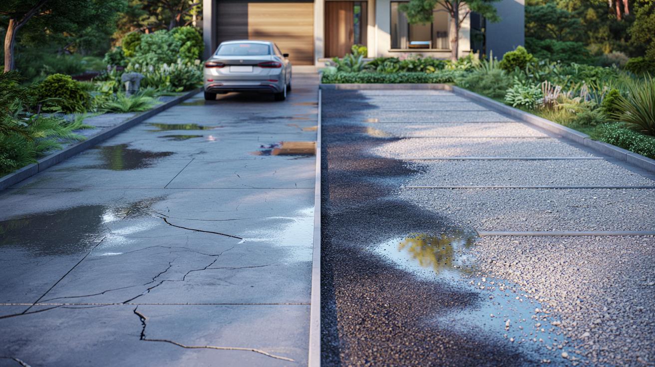 Zapomnij o pękającej płycie z betonu. Ten tani, ekologiczny materiał odmienia podjazd