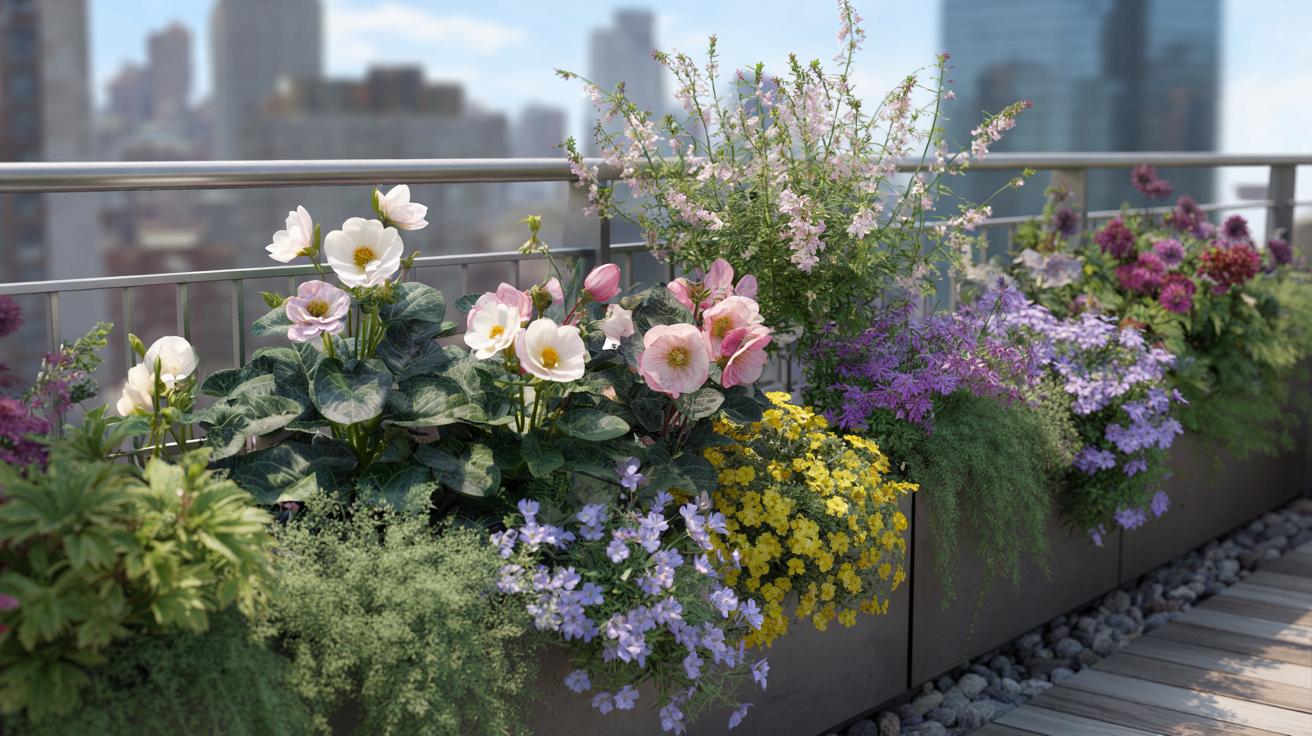 Zapomnij o pelargoniach: 4 niezniszczalne byliny na kolorowy balkon cały rok