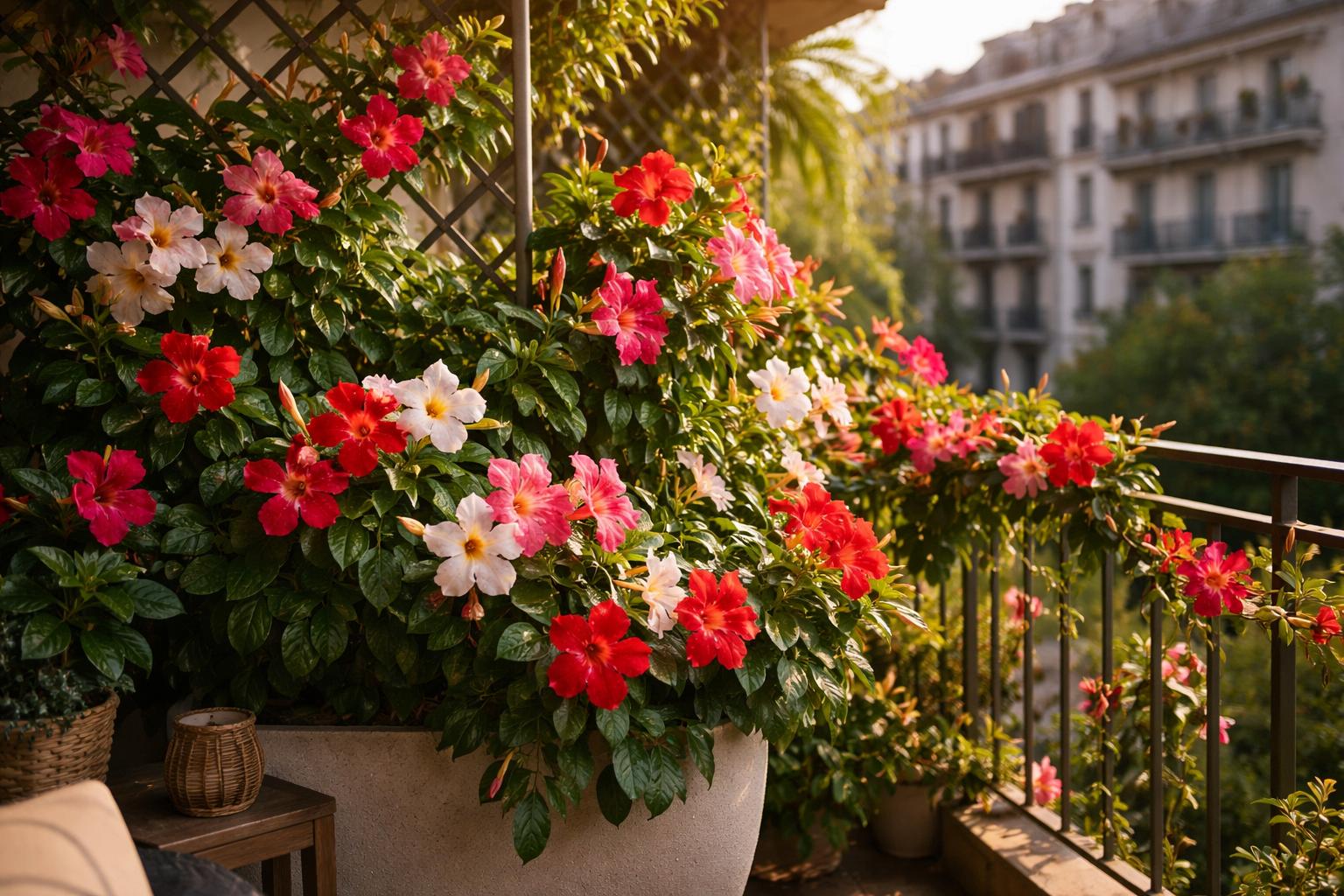 Zapomnij o pelargoniach: ta tropikalna pnąca roślina zrobi z ogrodu egzotyczną oazę