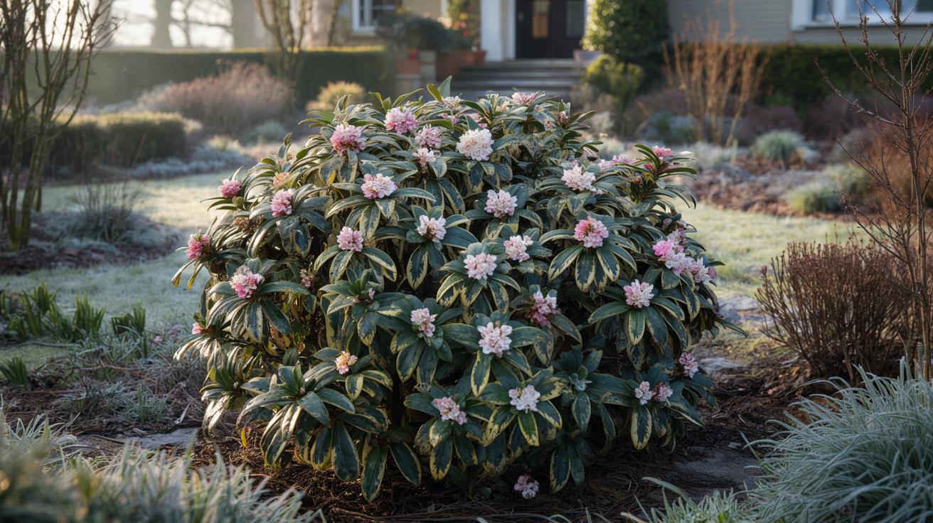 Zapomnij o pelargoniach. Ten pachnący krzew rozświetli ogród już w lutym