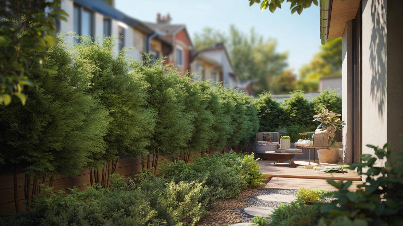 Zapomnij o plastikowych osłonach: ten zimozielony krzew odmieni nasłoneczniony ogród