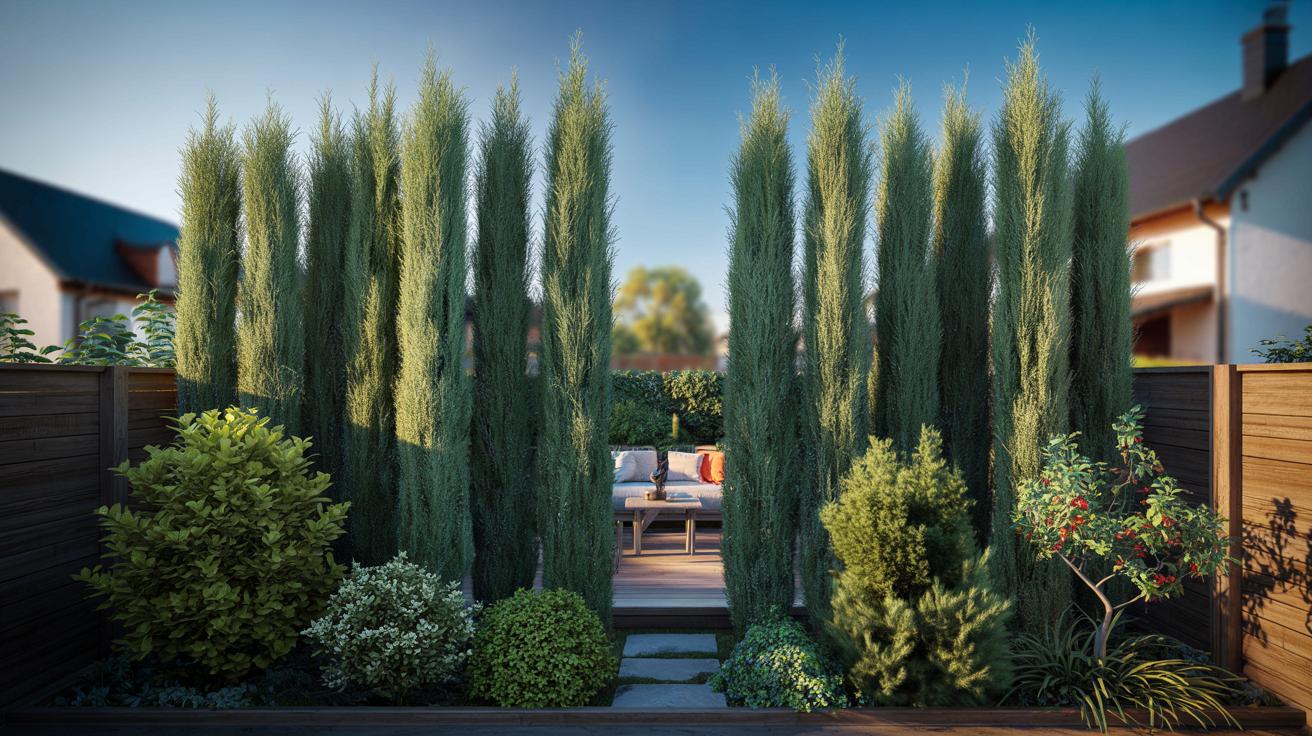 Zapomnij o plastikowych osłonach. Ten zimozielony krzew zasłoni sąsiadów i rozświetli ogród