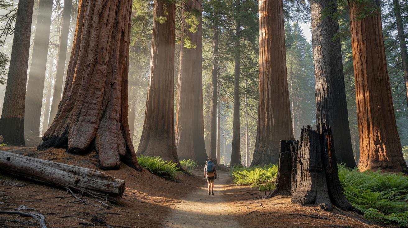 Zapomnij o Sequoia National Park. Ten kalifornijski las gigantów jest cichy i prawie pusty