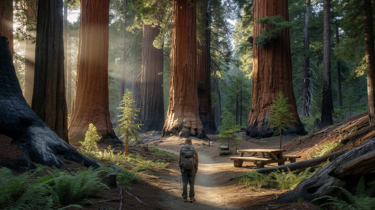 Zapomnij o Sequoia National Park. Ten kalifornijski las ma gigantyczne drzewa i ciszę bez tłumów
