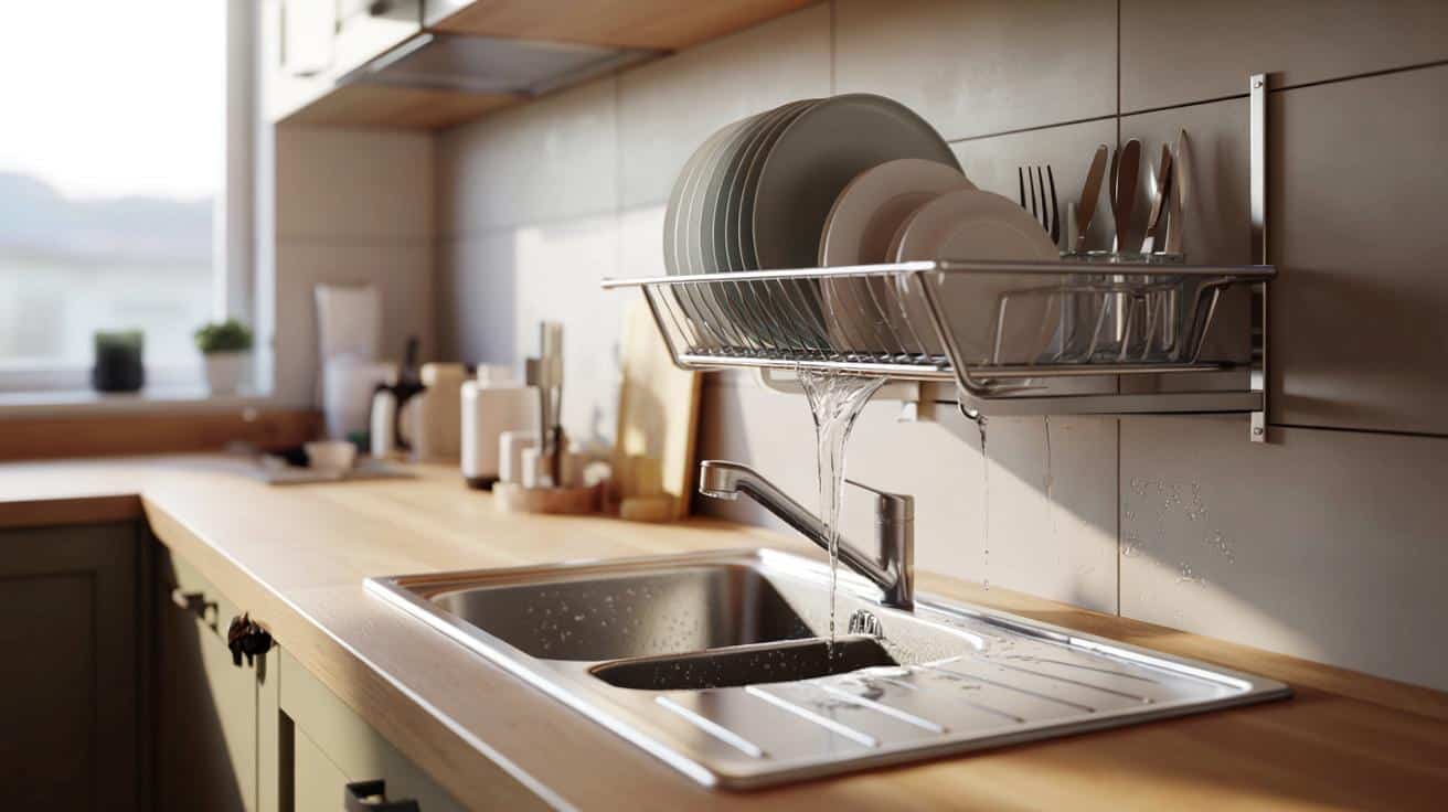 Zapomnij o suszarce przy zlewie. Ten sprytny trik uwalnia blat