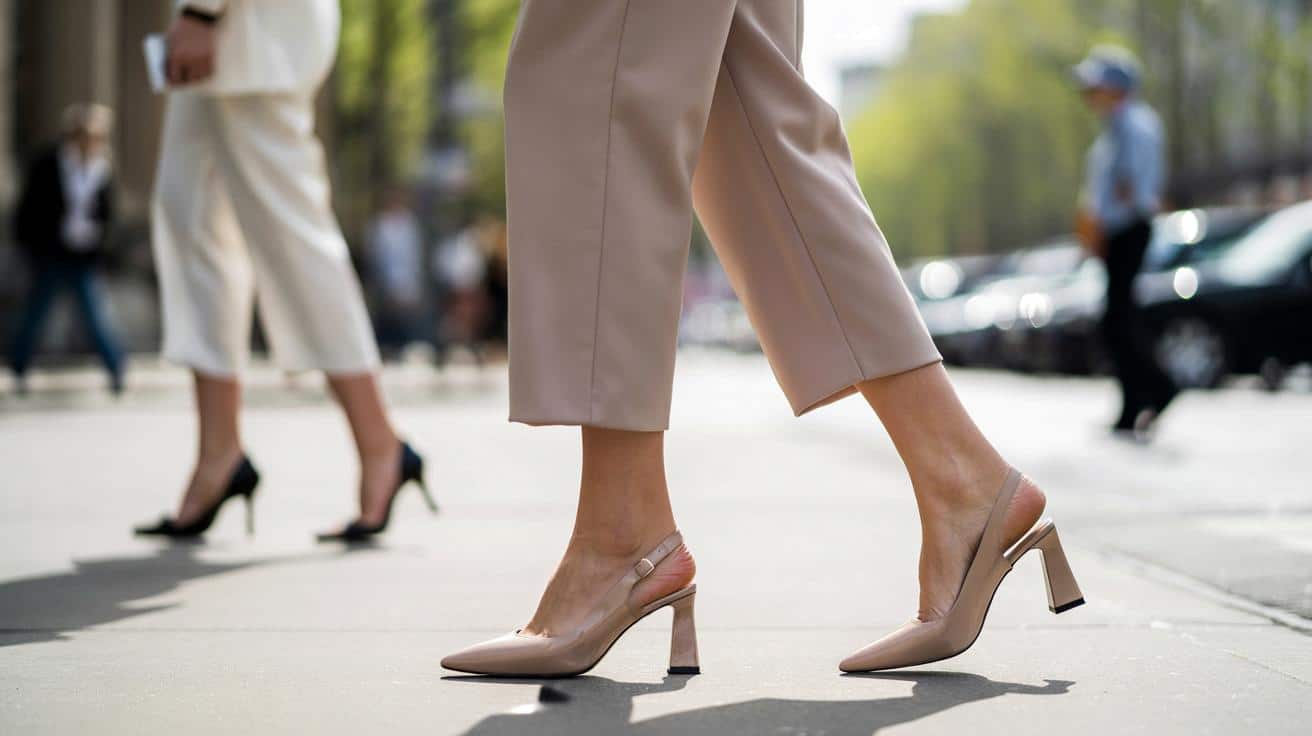 Zapomnij o szpilkach 10 cm. Ten typ obcasa naprawdę wysmukla nogi