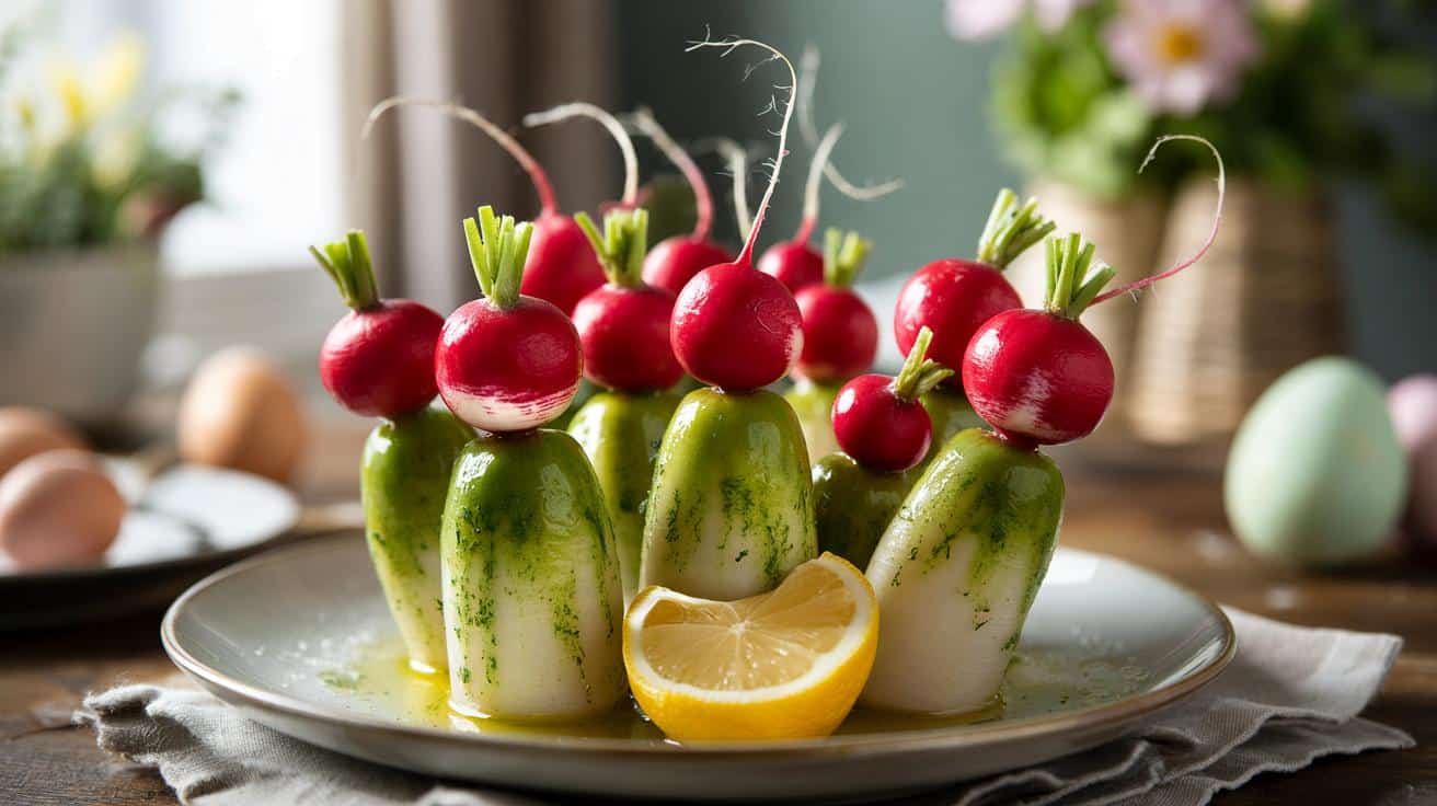 Zapomnij o zwykłej rzodkiewce z masłem. Ten trik robi efekt „wow” na wielkanocnym stole