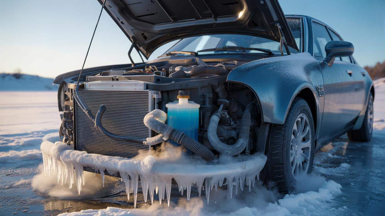 Zapomnisz o płynie chłodniczym zimą? Te części auta zniszczy mróz