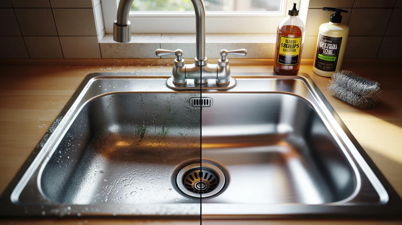 Zardziały zlew jak nowy w godzinę? Prosty trik z Internetu