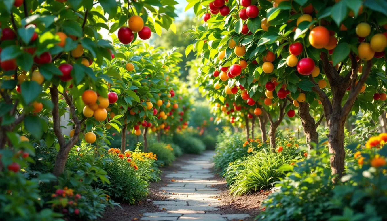 Zasadziłem te drzewa owocowe, a już po roku cieszyłem się plonami w małym ogrodzie