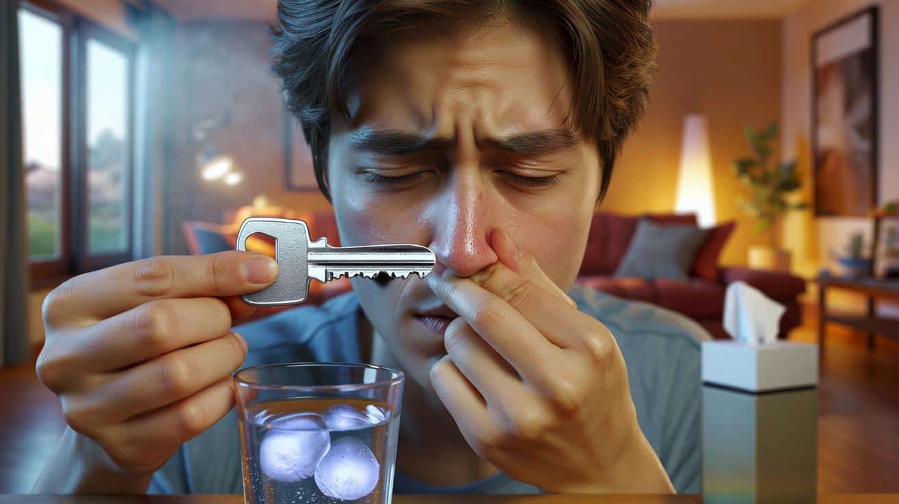 Zatkany nos? Prosty trik z kluczem, który szybko uwalnia od kataru