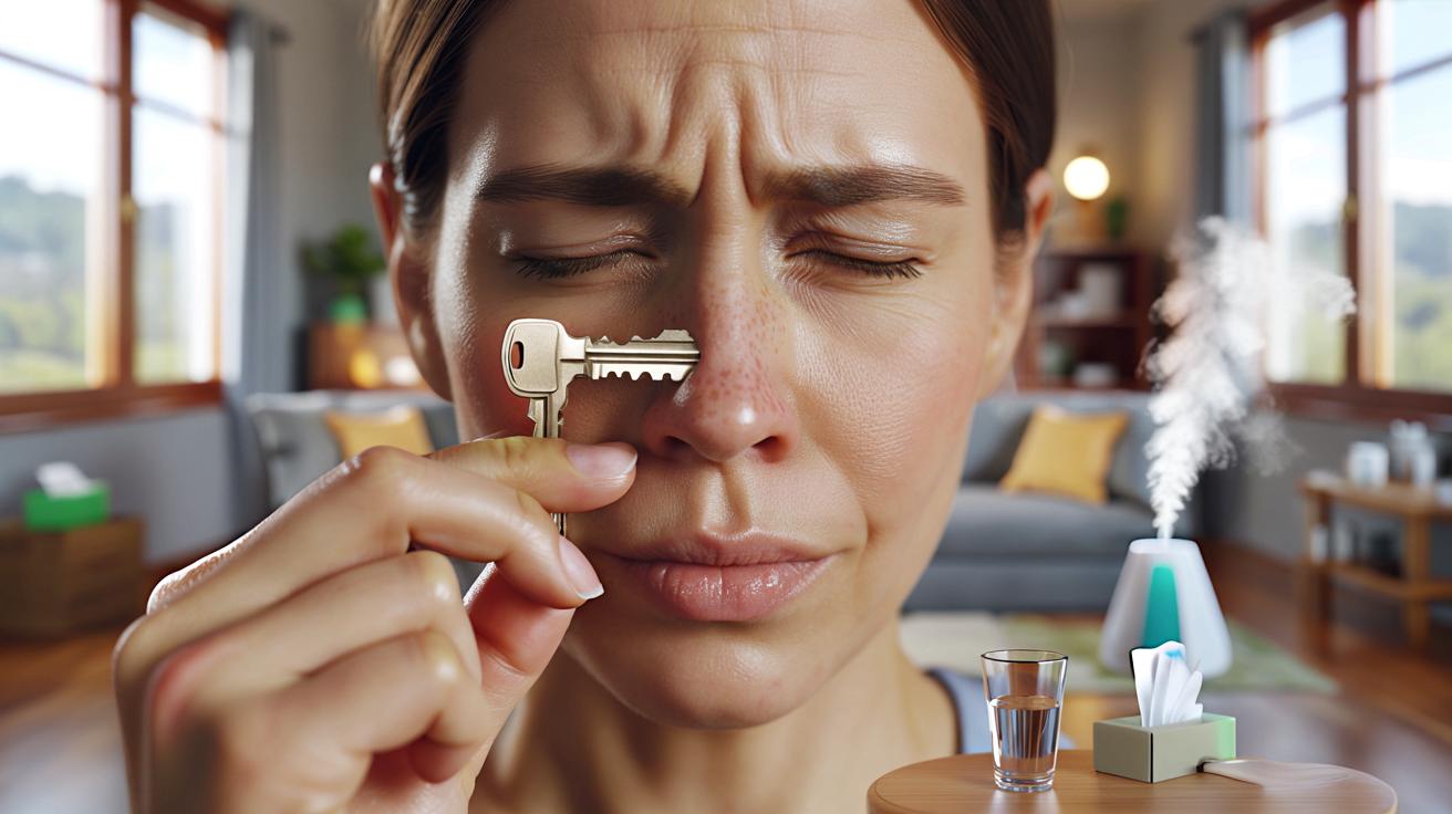 Zatkany nos w minutę? Zaskakujący trik z kluczem hitem lekarzy domowych