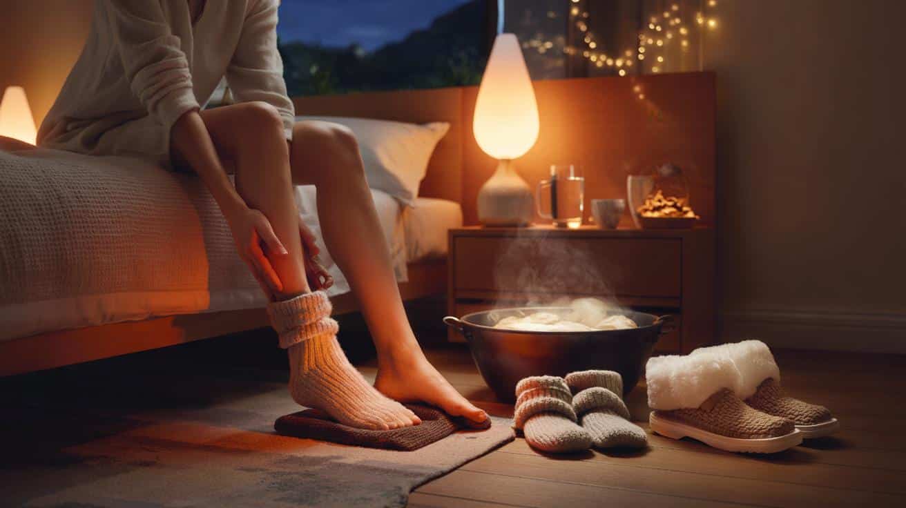 Zawsze marzniesz w stopy wieczorem? Sprawdź, co naprawdę pomaga