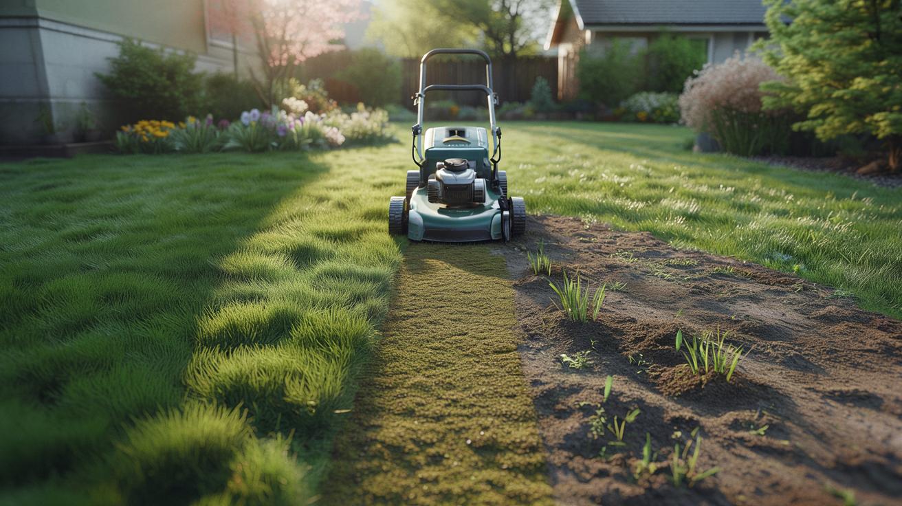 Zdrowszy trawnik wiosną: jeden błąd przy koszeniu niszczy cały sezon