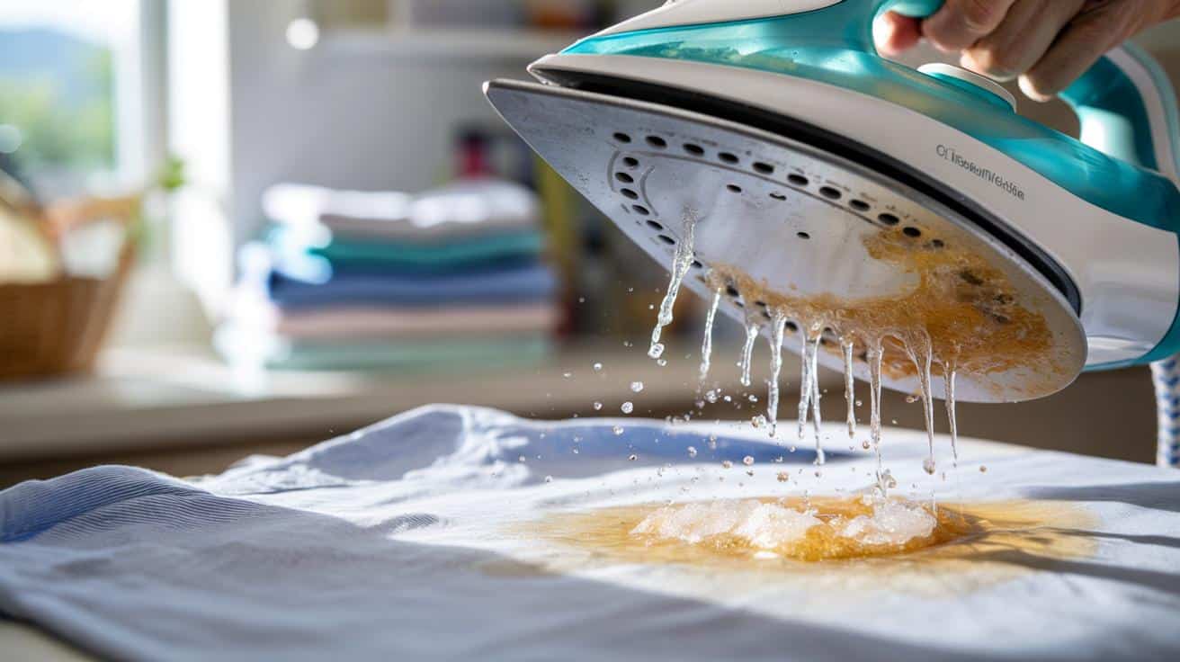 Żelazko pluje brudną wodą i brudzi ubrania? Te błędy z wodą niszczą je w ekspresowym tempie