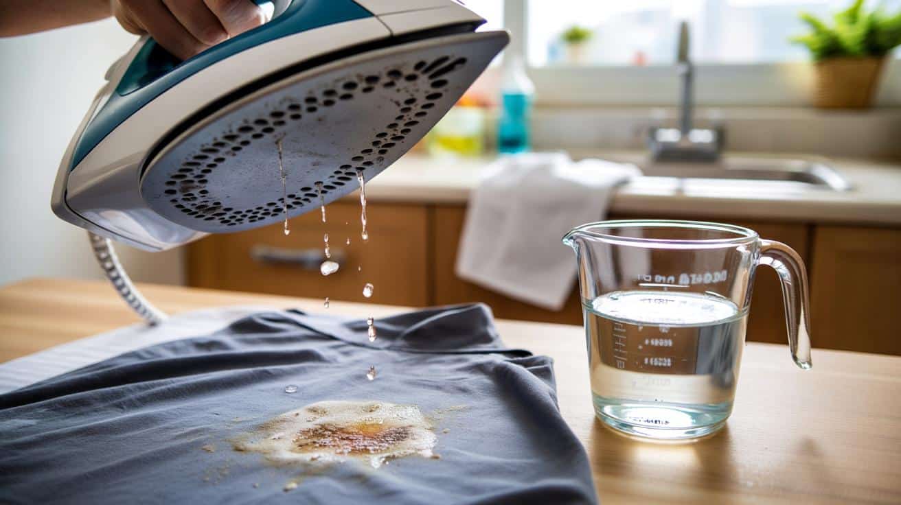 Żelazko pluje kamieniem i robi plamy? Prosta sztuczka ratuje sprzęt