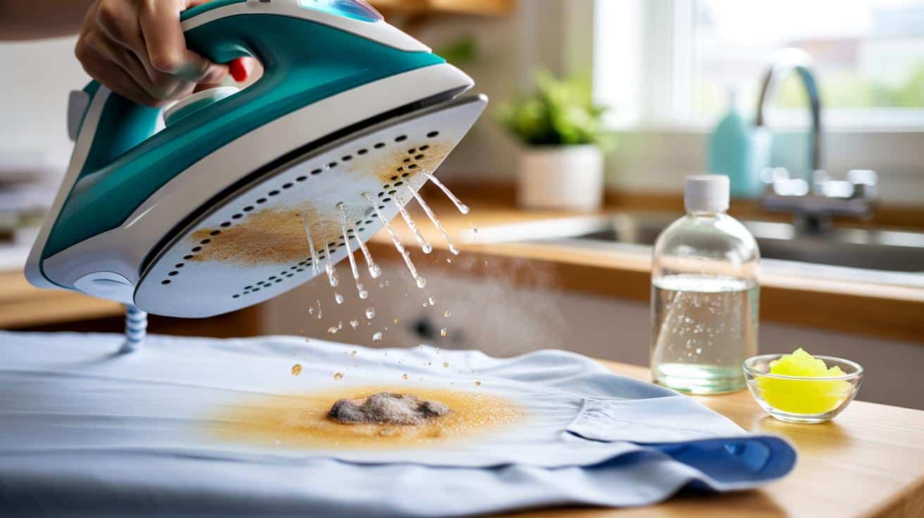 Żelazko pluje wodą i brudzi ubrania? Te nawyki zabijają je od środka