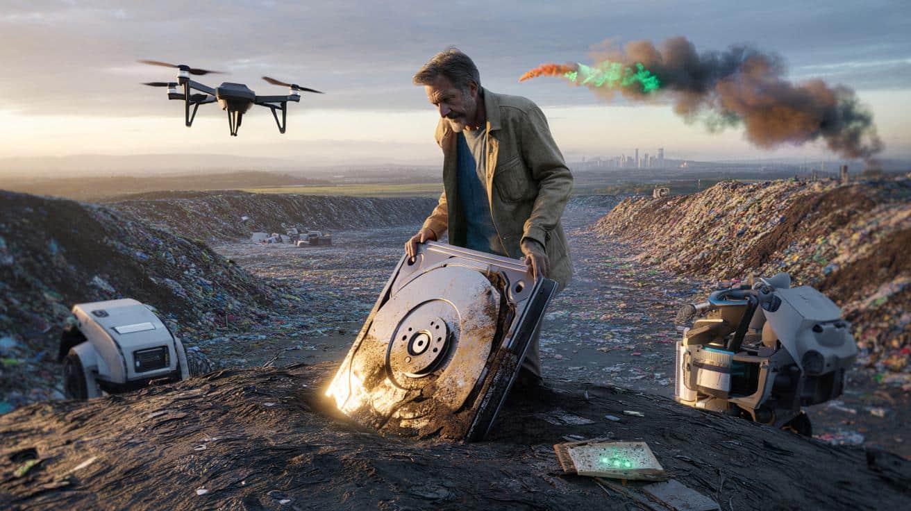 12 lat szukania fortuny w śmieciach i nowy zwrot w sprawie zgubionych Bitcoinów