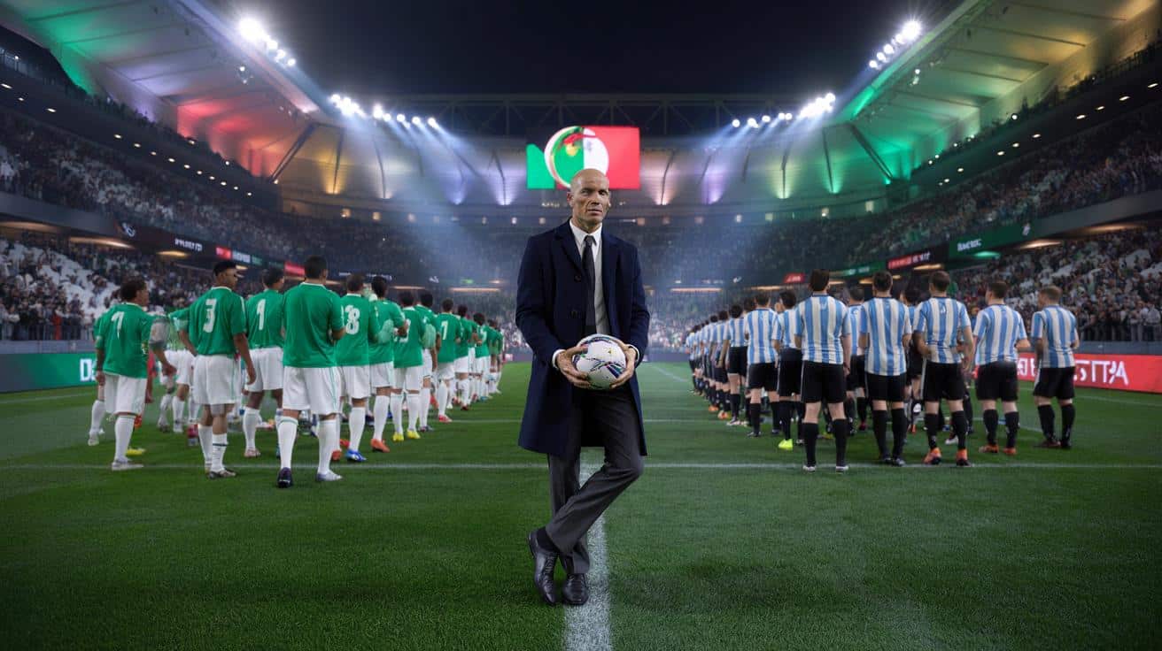 Zidane znów przy Algierii? Legendarny rozgrywający szykuje niespodziankę w Turynie