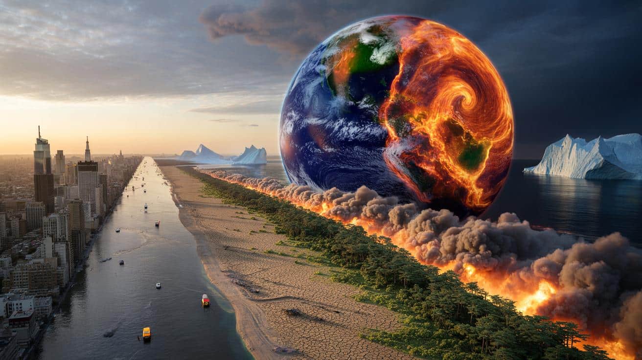 Ziemia nagrzewa się dwa razy szybciej. Naukowcy ostrzegają przed granicą 1,5°C