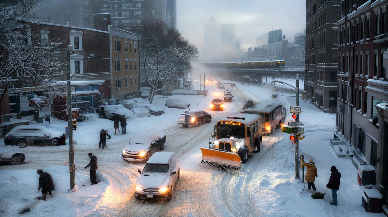 Zima z rozmachem w New Jersey: śnieżyca paraliżuje życie codzienne