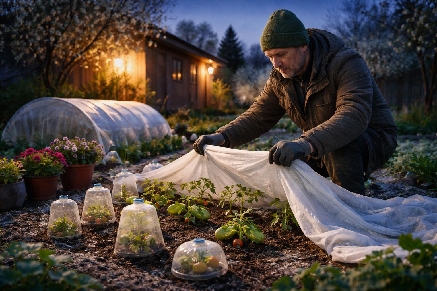 „Zimni ogrodnicy” znów namieszają. Jak uratować rośliny w maju?
