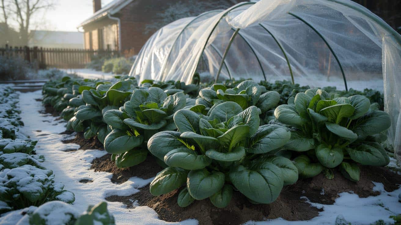 Zimowy szpinak gigant: wysiej do końca lutego, a w marcu zbierzesz liście jak z reklamy